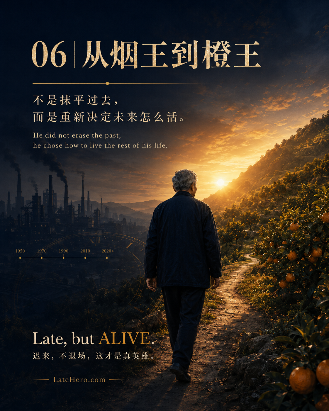 褚时健从烟王到橙王海报
