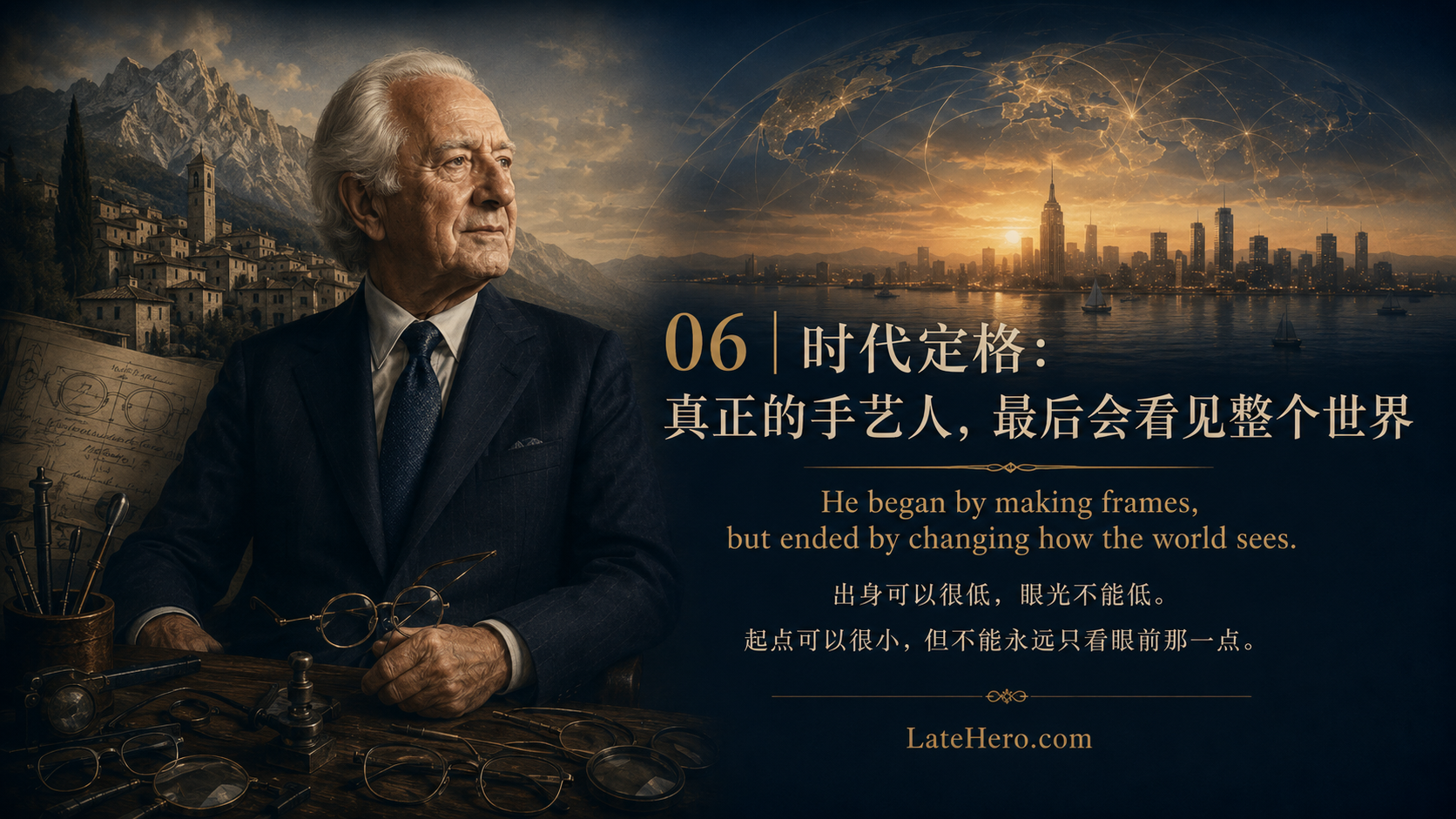 Leonardo Del Vecchio 时代定格主题图