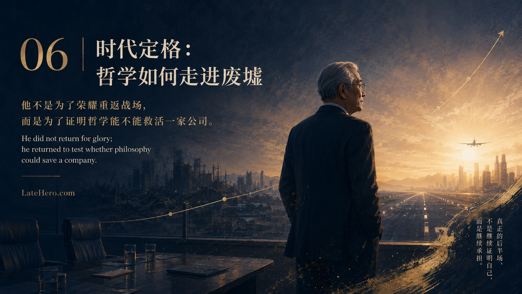 稻盛和夫时代定格主题图