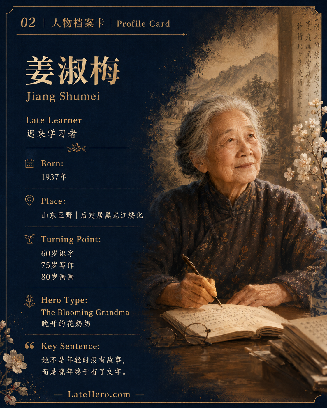 姜淑梅人物档案卡