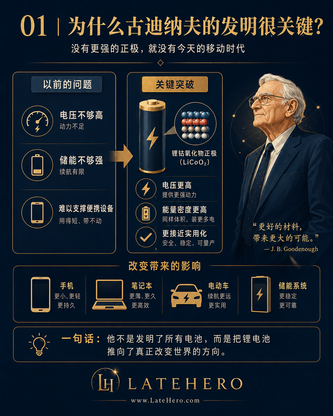 为什么古迪纳夫的发明很关键