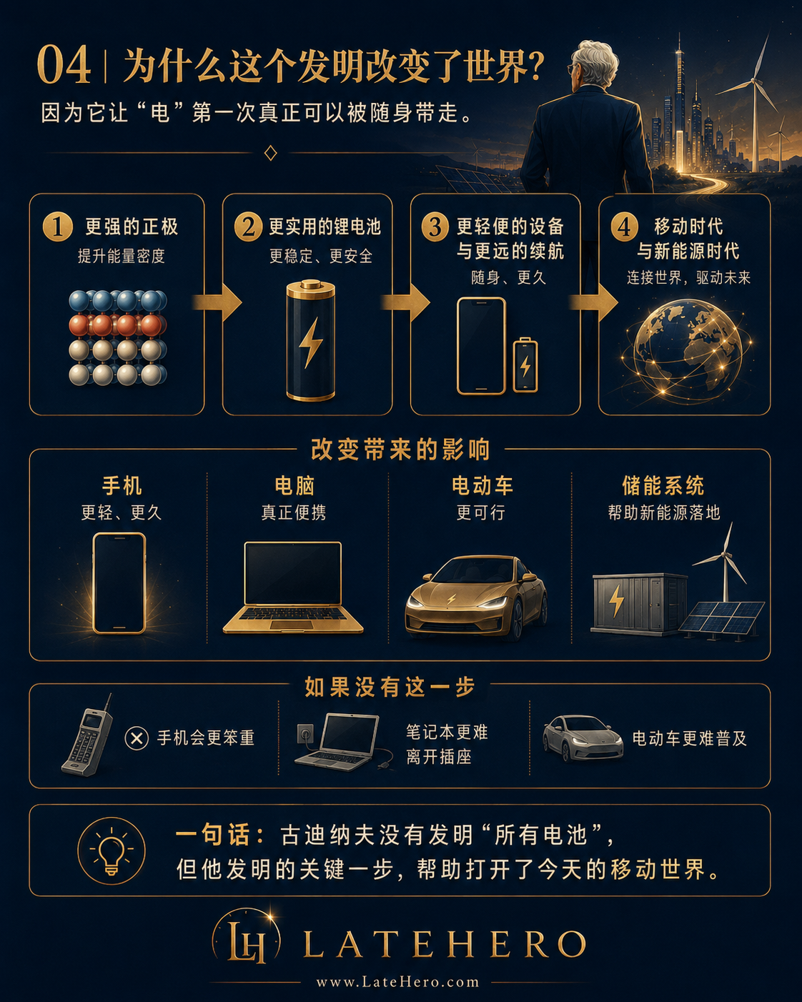 为什么古迪纳夫的发明改变了世界