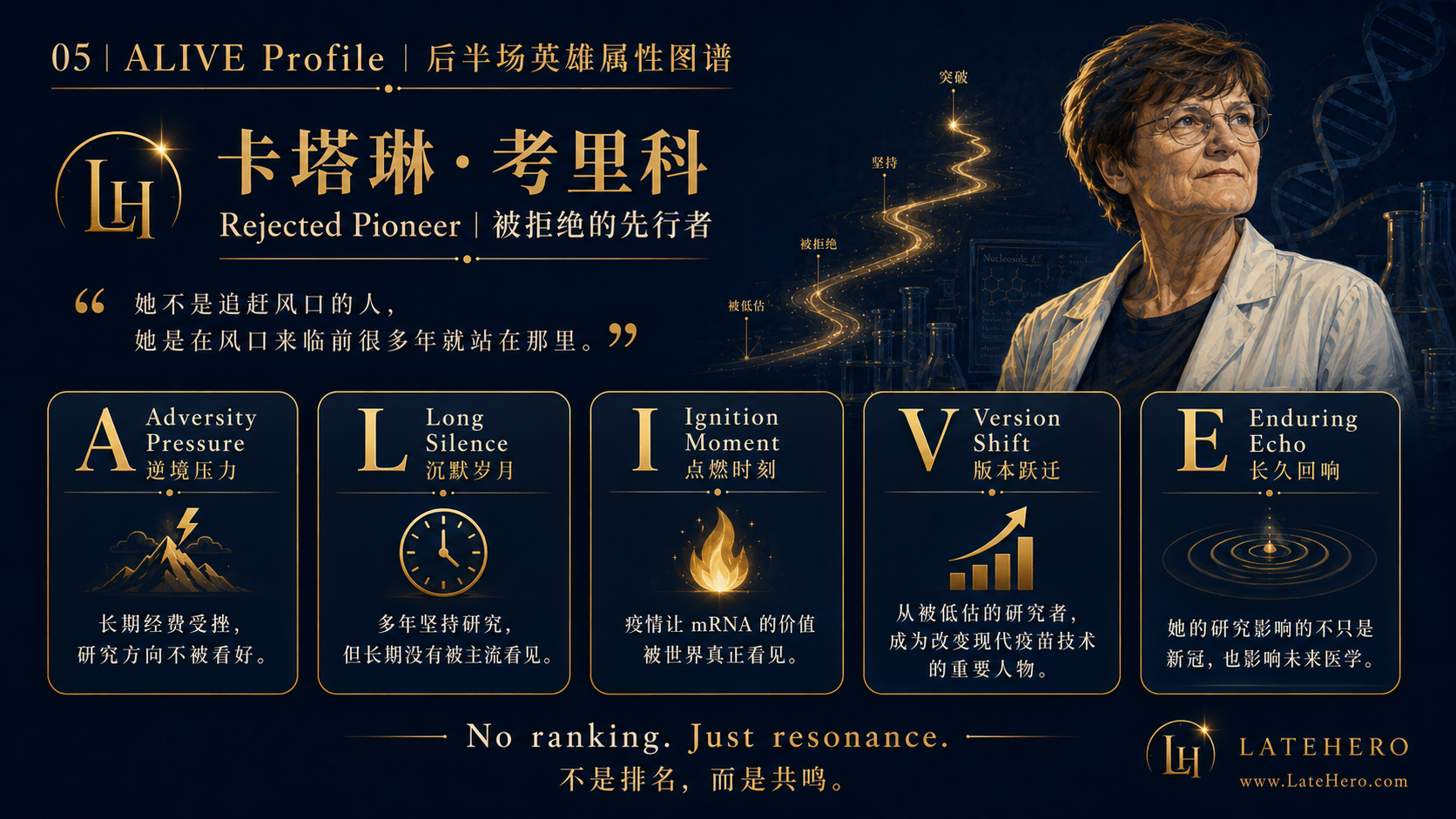 卡塔琳·考里科 ALIVE Profile
