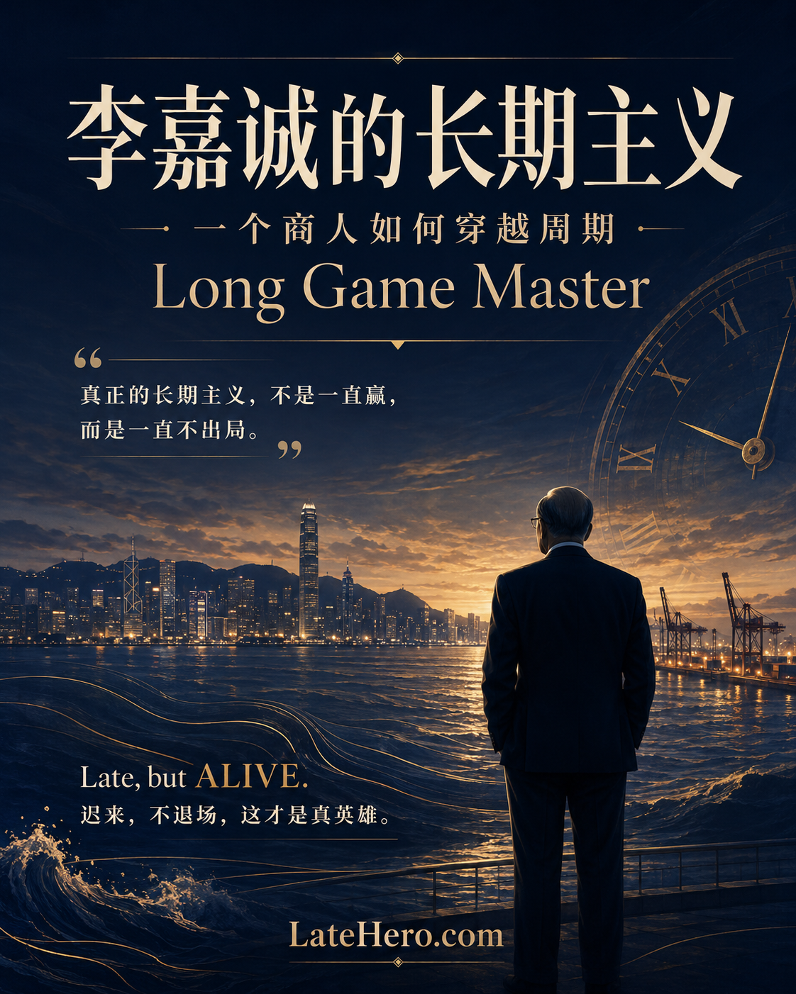 李嘉诚的长期主义主题图