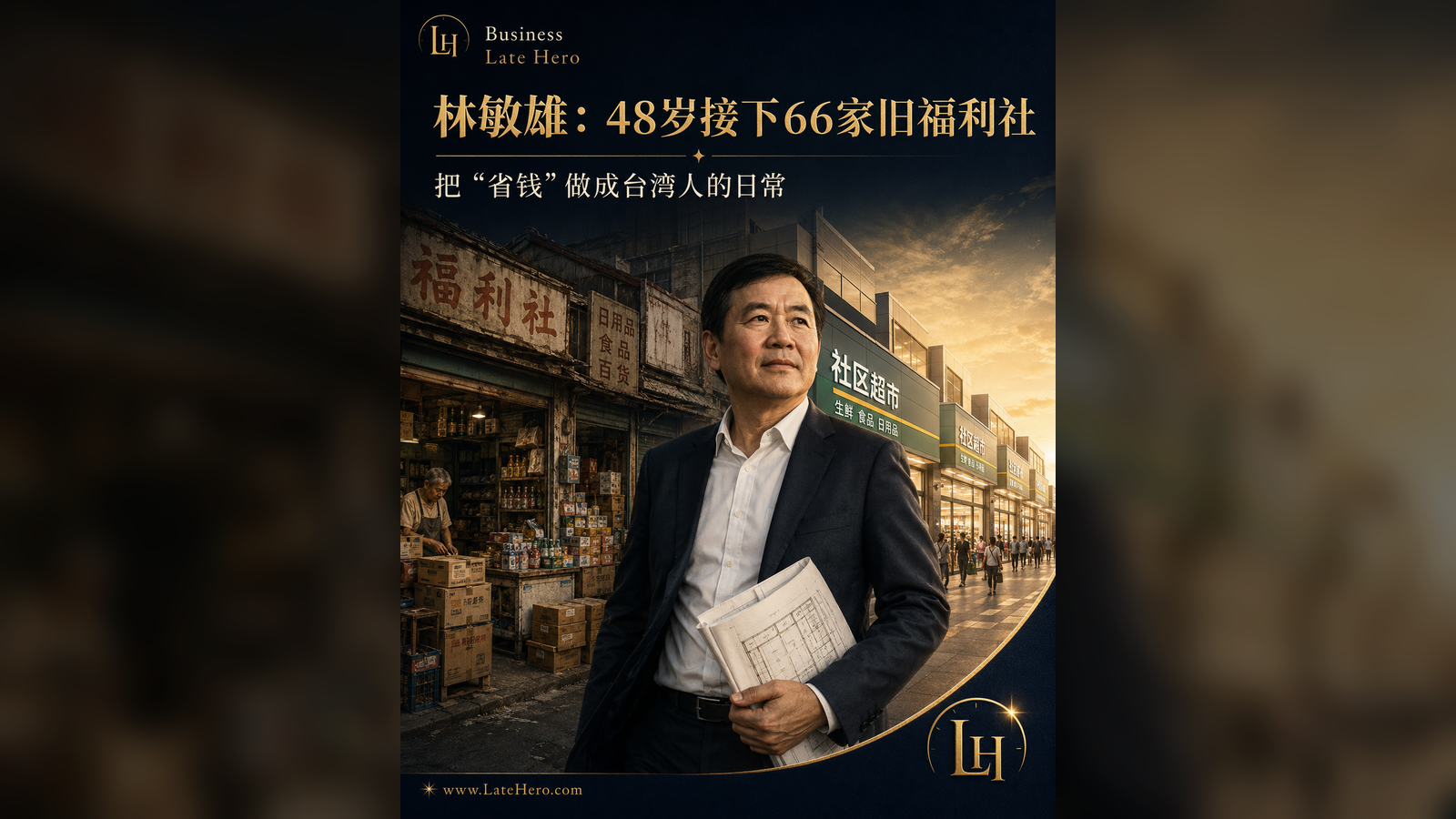 林敏雄48岁接下66家旧福利社主题图
