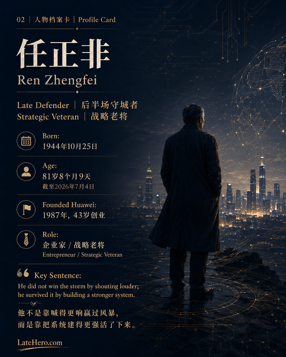 任正非人物档案卡