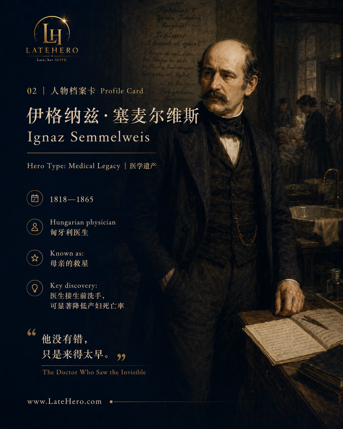 塞麦尔维斯人物档案卡