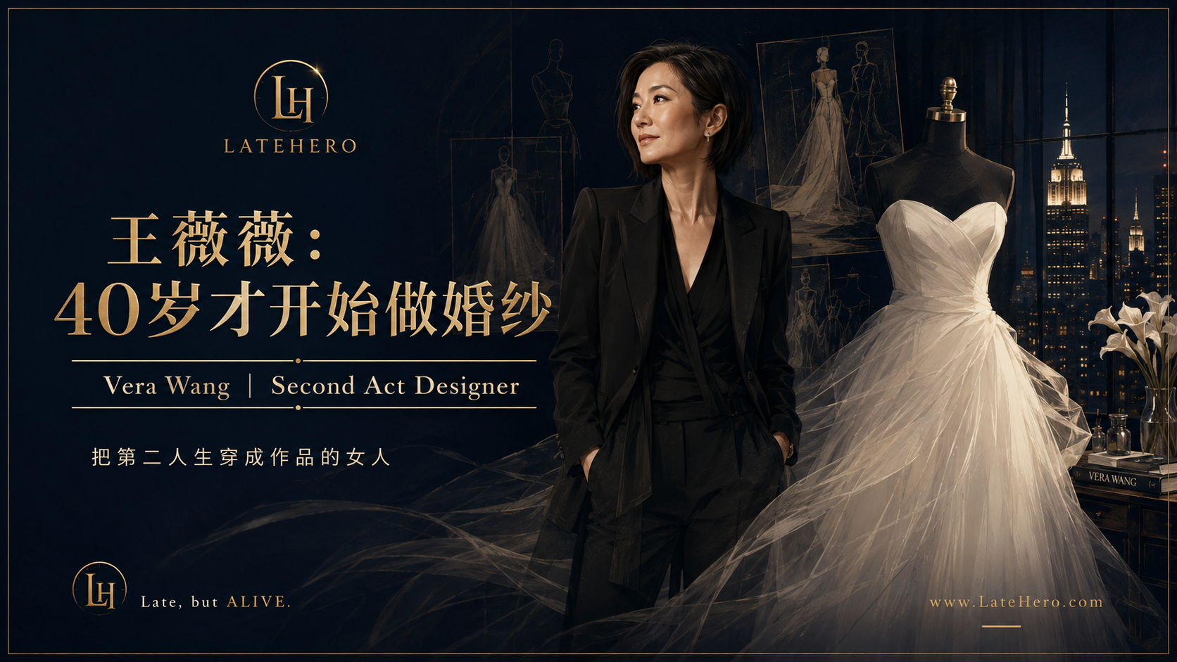 王薇薇婚纱设计主题图