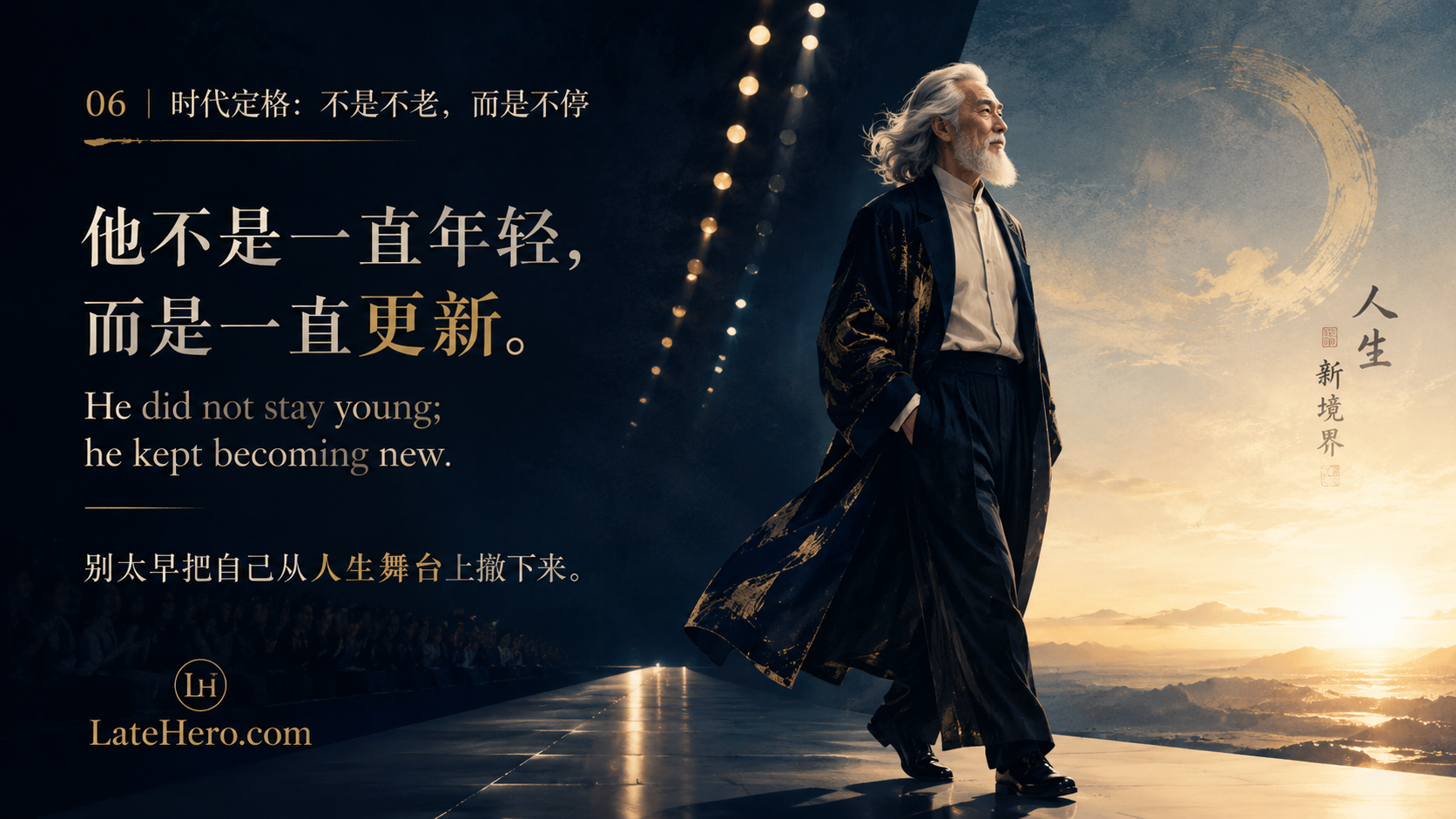 王德顺不是不老而是不停主题图
